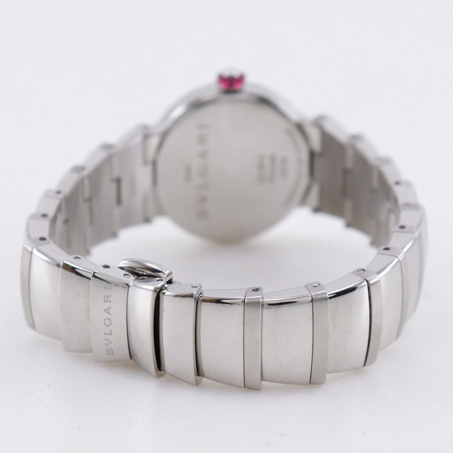 Bvlgari Le Chair Watch Lu28S/Lu28C6S Stainless Steel Quartz Analog Display