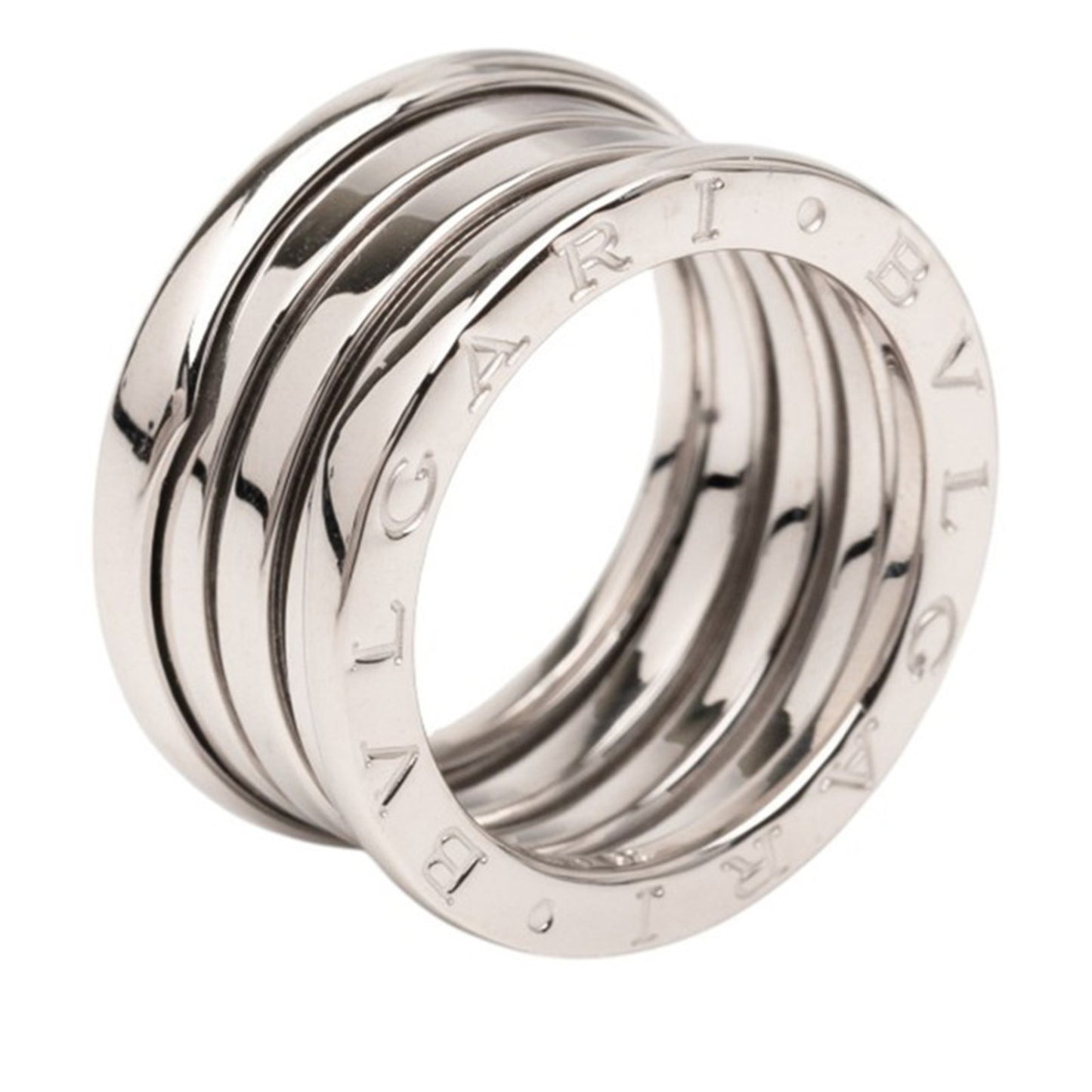 Bvlgari B.Zero1 3-Band Ring #52 18Kwg White Gold