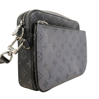 Louis Vuitton Monogram Eclipse Trio Shoulder Bag M69443 Black