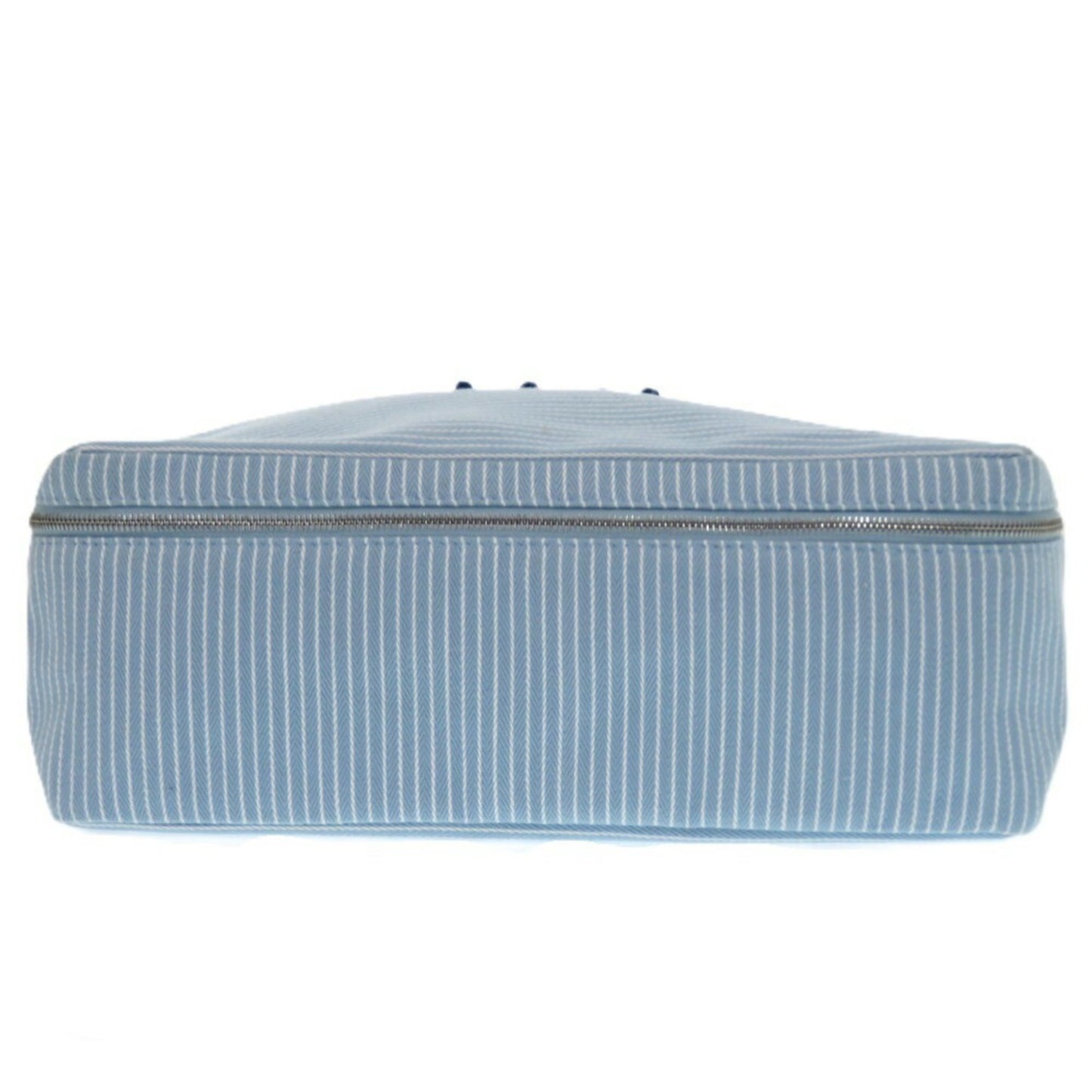 Hermes Like New Herms Cabriole To-Go Mm Cotton Pouch In White