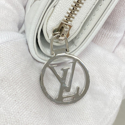Louis Vuitton Monogram Embossed Portefeuille Lou Wallet M12153 White