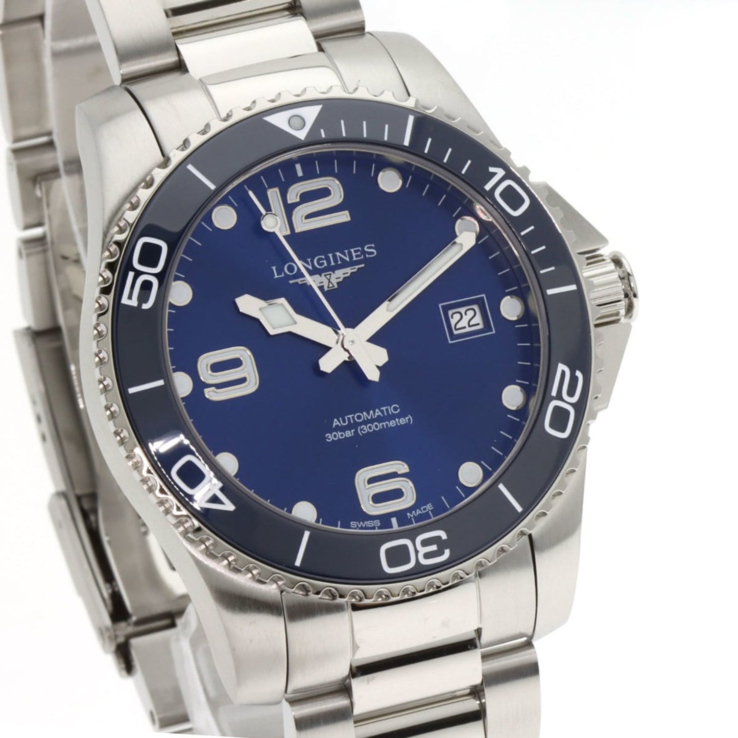 Longines L3.781.4 Hydro Conquest Stainless Steel