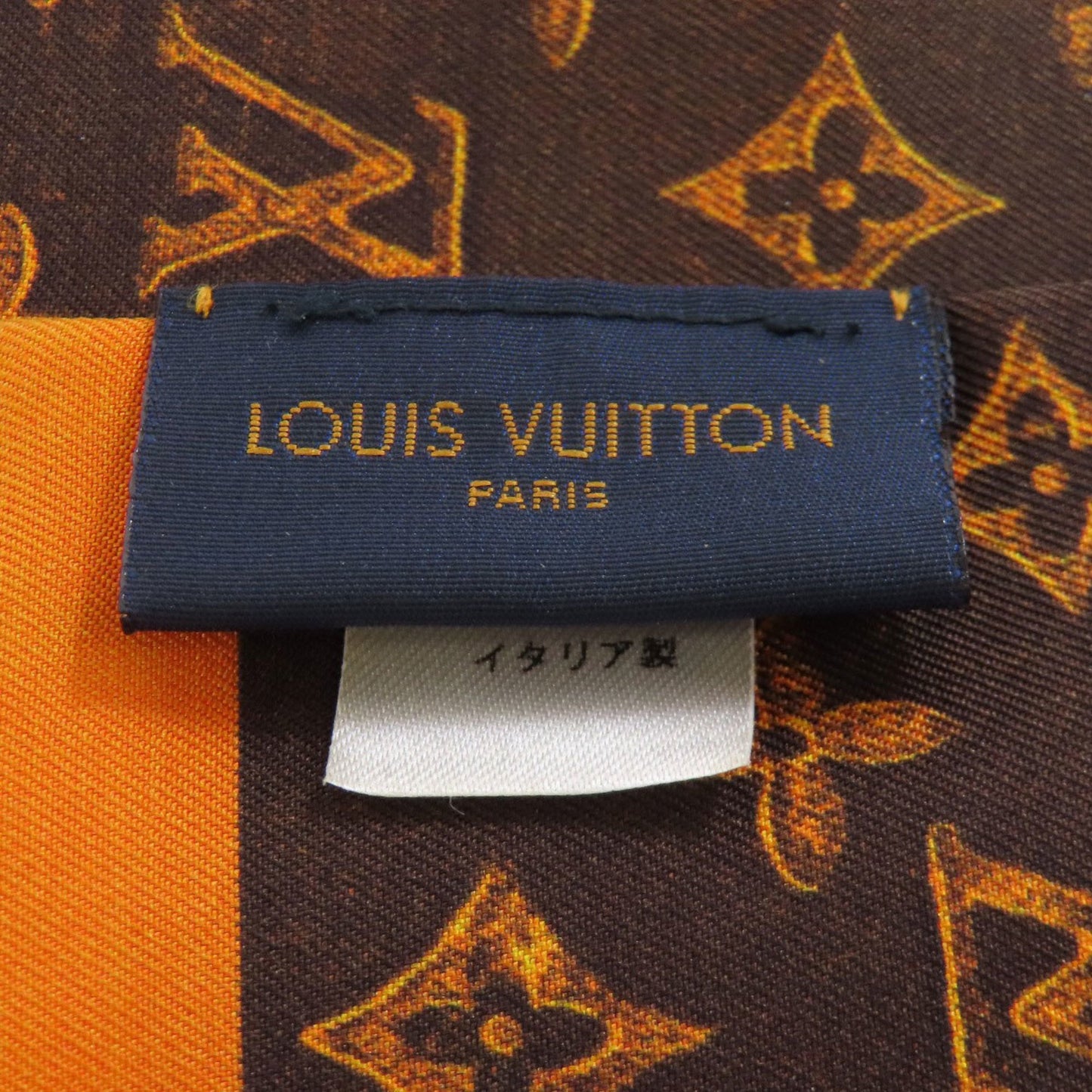 Louis Vuitton Mp2268 Bandeau Catgram Scarf/Muffler Silk