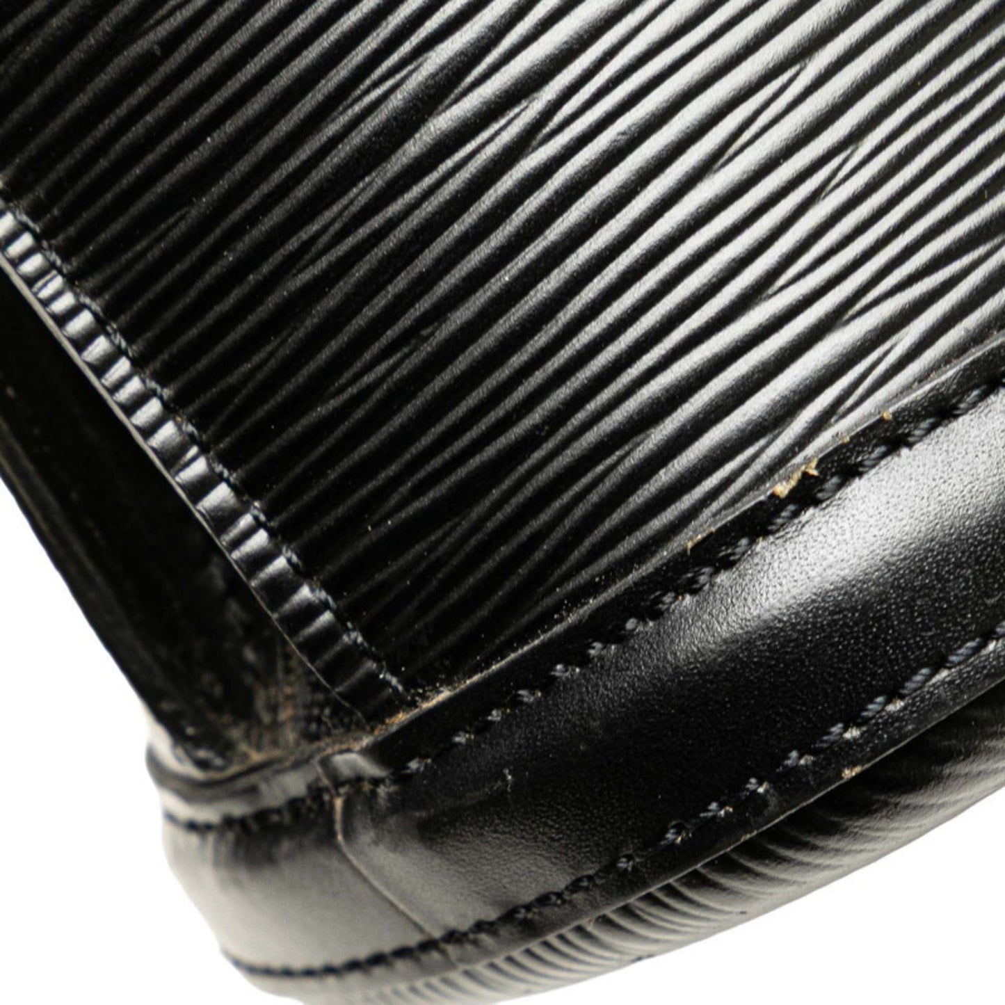 Louis Vuitton Epi Lussac Shoulder Bag/Tote Bag M52282 Noir Black Leather