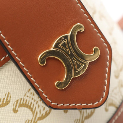 Celine Tambour Medium Triomphe Shoulder Bag