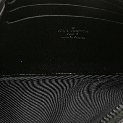 Louis Vuitton Monogram Zipped Pouch Clutch Bag M67814 Brown Leather