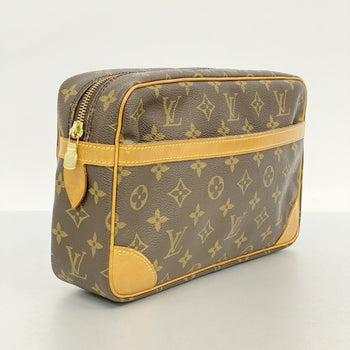 Louis Vuitton Monogram Compigne 28 Clutch Bag M51845 Brown