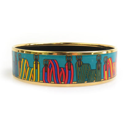 Hermes Herms Bangle Bracelet In Enamel