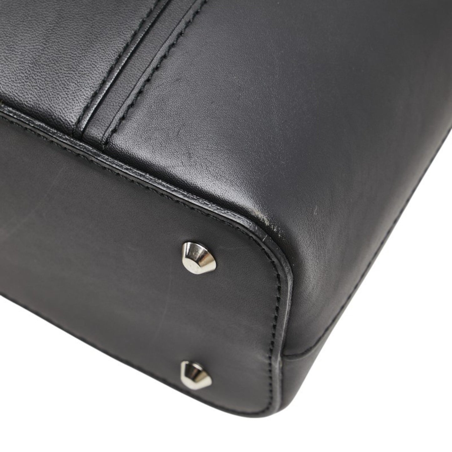 Burberry Nova Check Logo Handbag In Black Leather