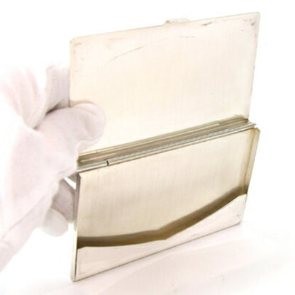 Cartier Business Card Holder T1220284 Silver Sv Sterling 925 Case