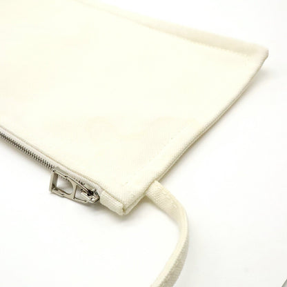 Hermes Adada Mother'S Bag Tote Horse Canvas Blue Marine Ivory Beige