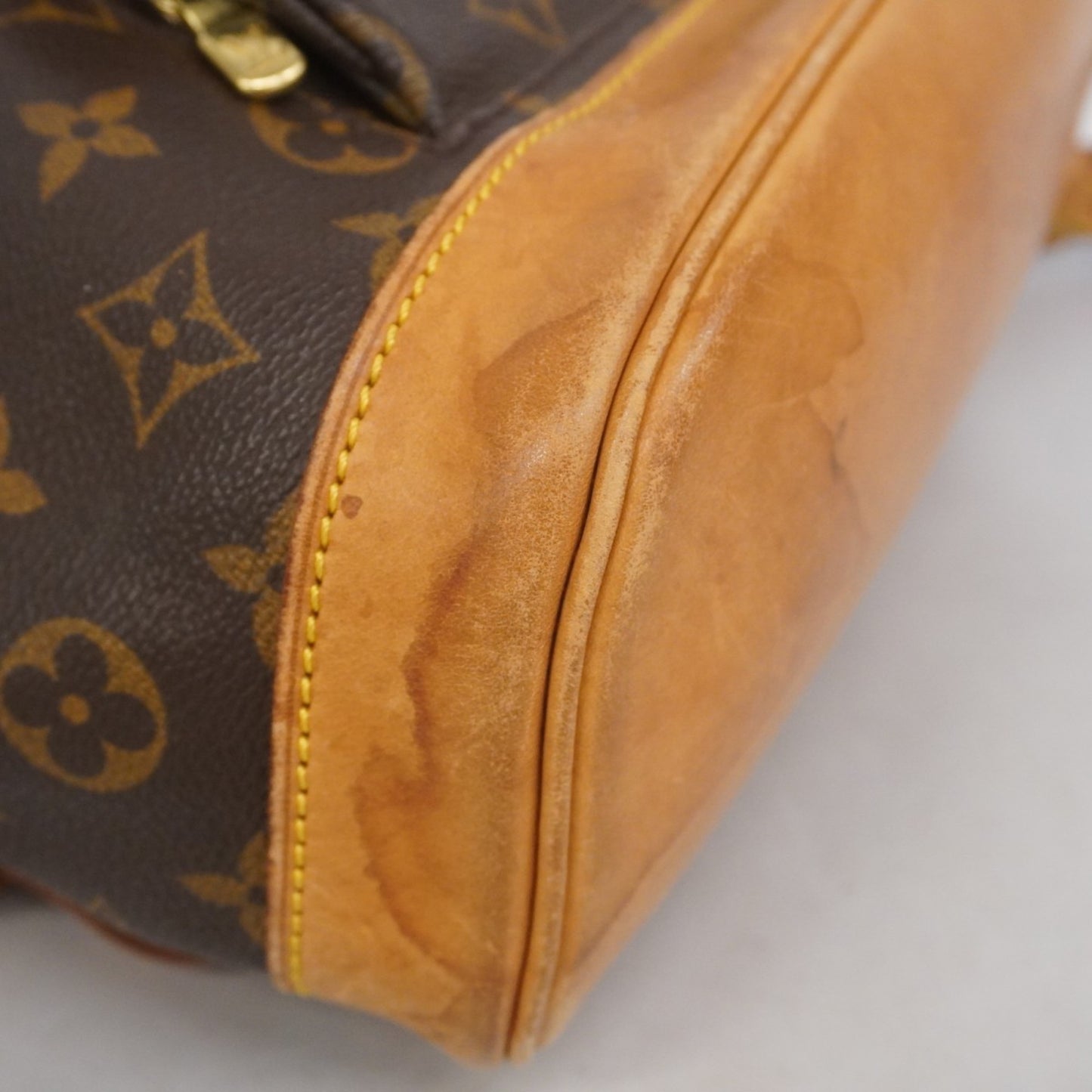 Louis Vuitton Monogram Montsouris Mm Backpack M51136 Brown