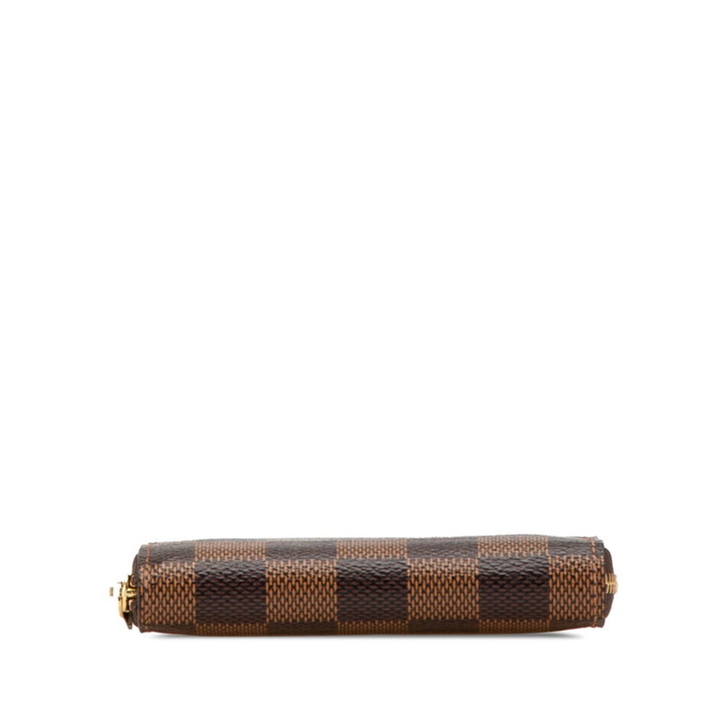 Louis Vuitton Damier Zippy Coin Purse Case N63070 Brown Pvc