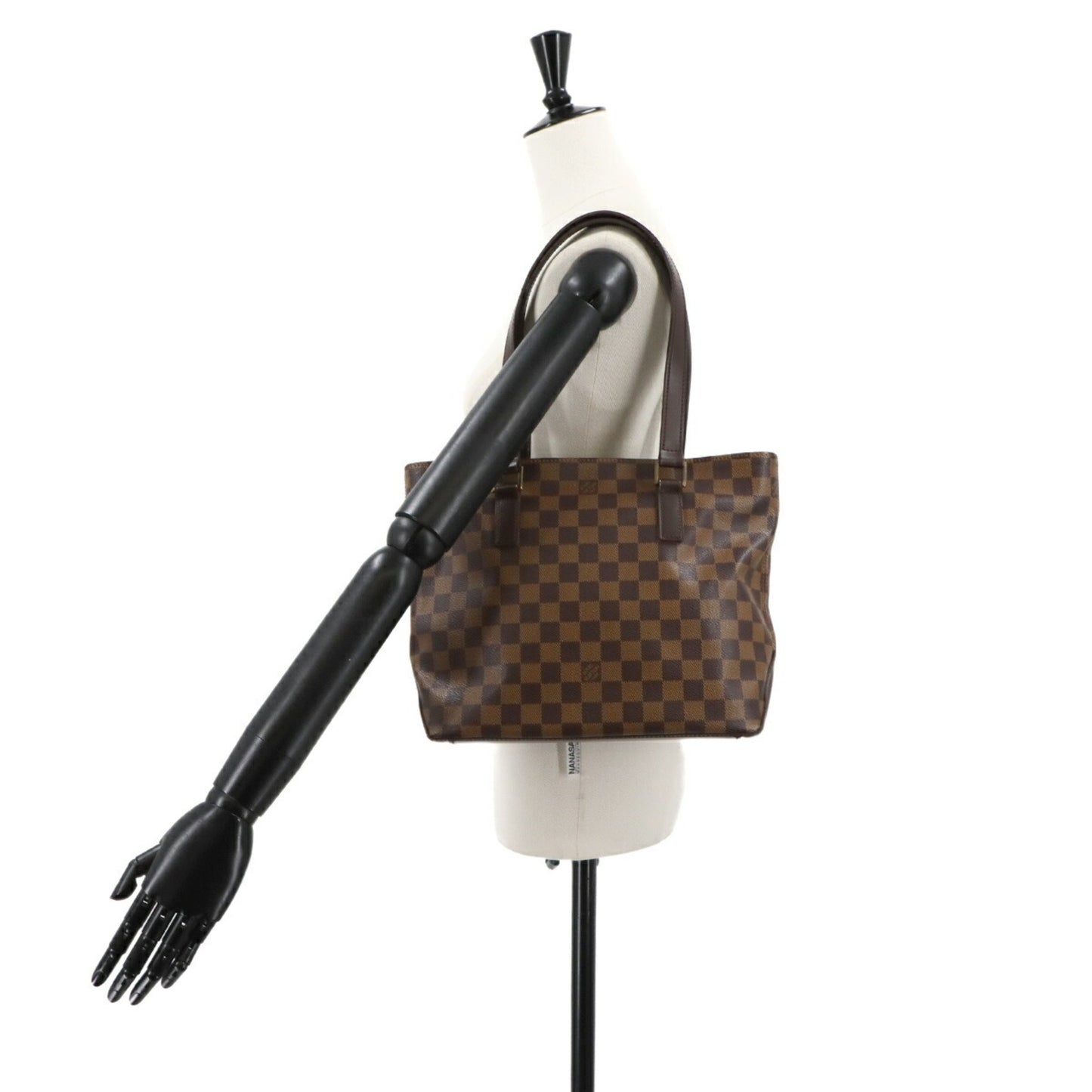 Louis Vuitton Damier Cabas Piano Personal Spo Tote Bag Ebene N51187