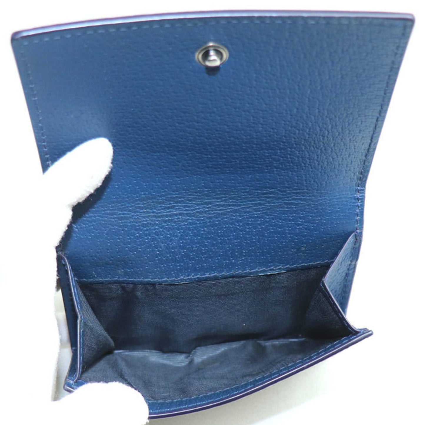 Gucci Gucci Gg Tri-Fold Wallet With Details