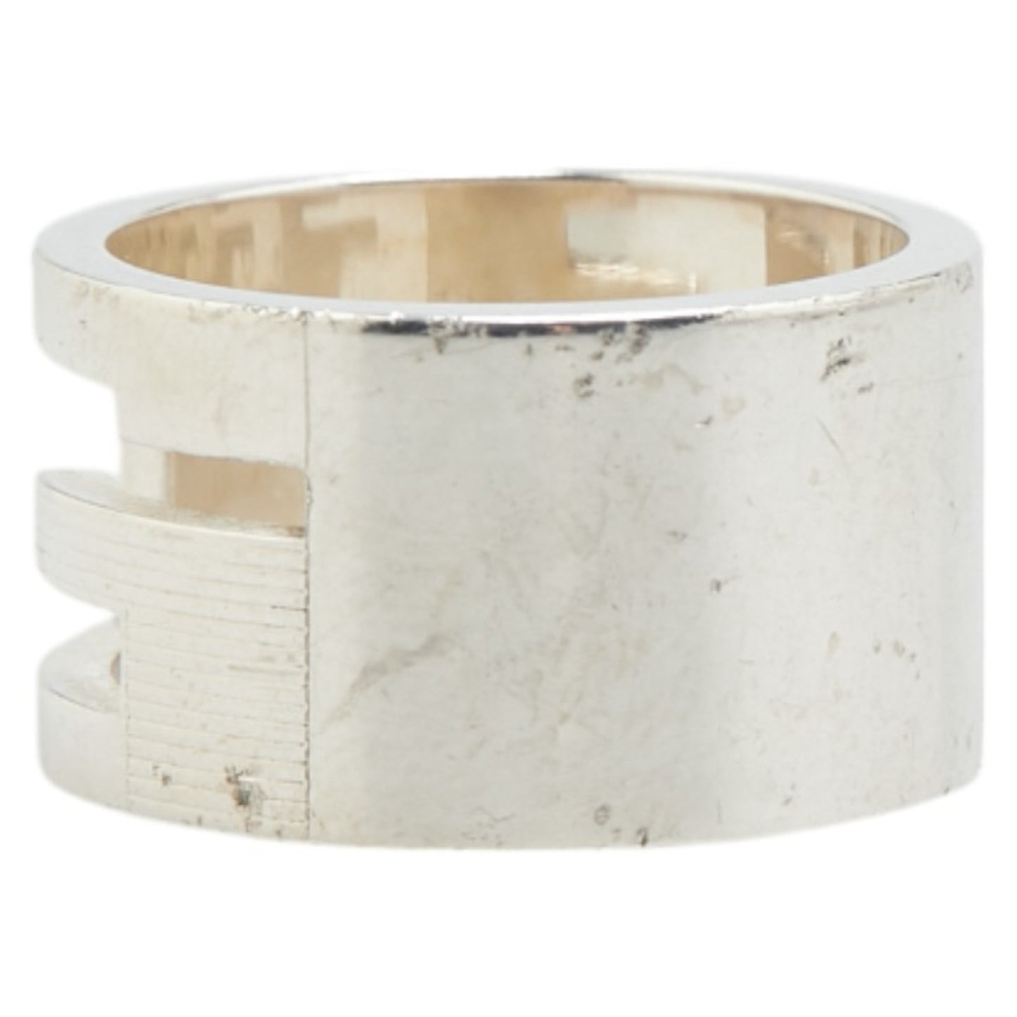 Gucci Branded G Ring #15 Sv925 Silver