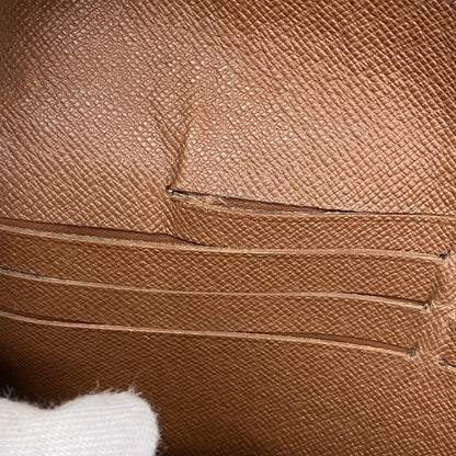 Louis Vuitton Monogram Portefeuille Accordion Long Wallet M58008 Brown