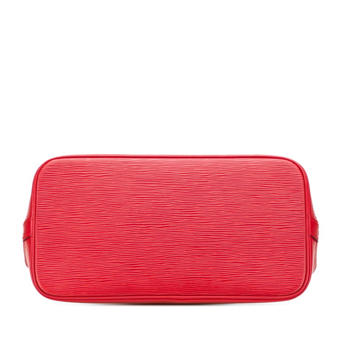 Louis Vuitton Epi Alma Handbag M52147 Castilian Red Leather