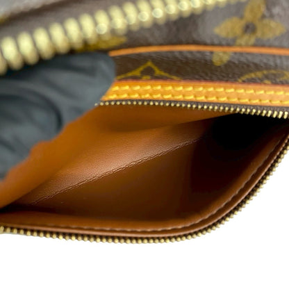 Louis Vuitton Pochette Cite Monogram Leather Semi-Shoulder Bag/One-Shoulder Bag Brown 31815