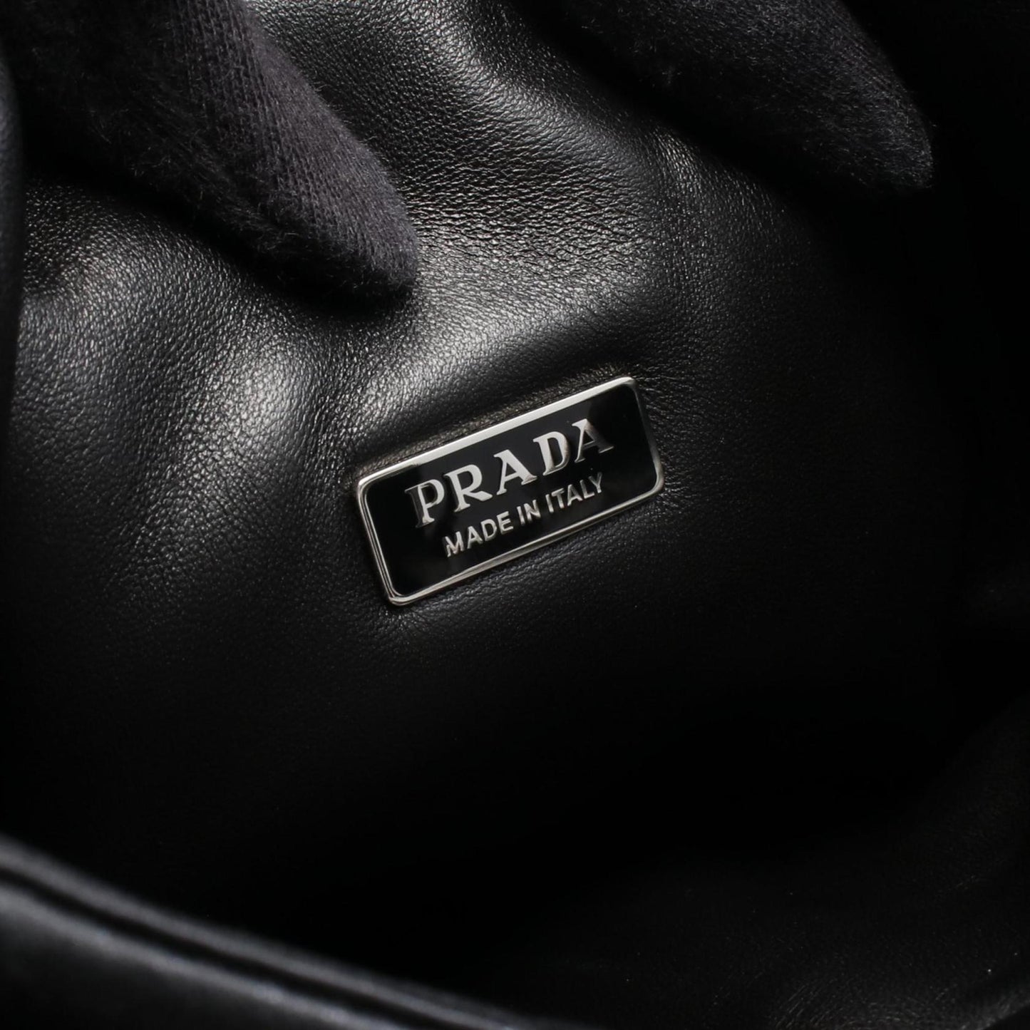 Prada Triangle Logo Handbag