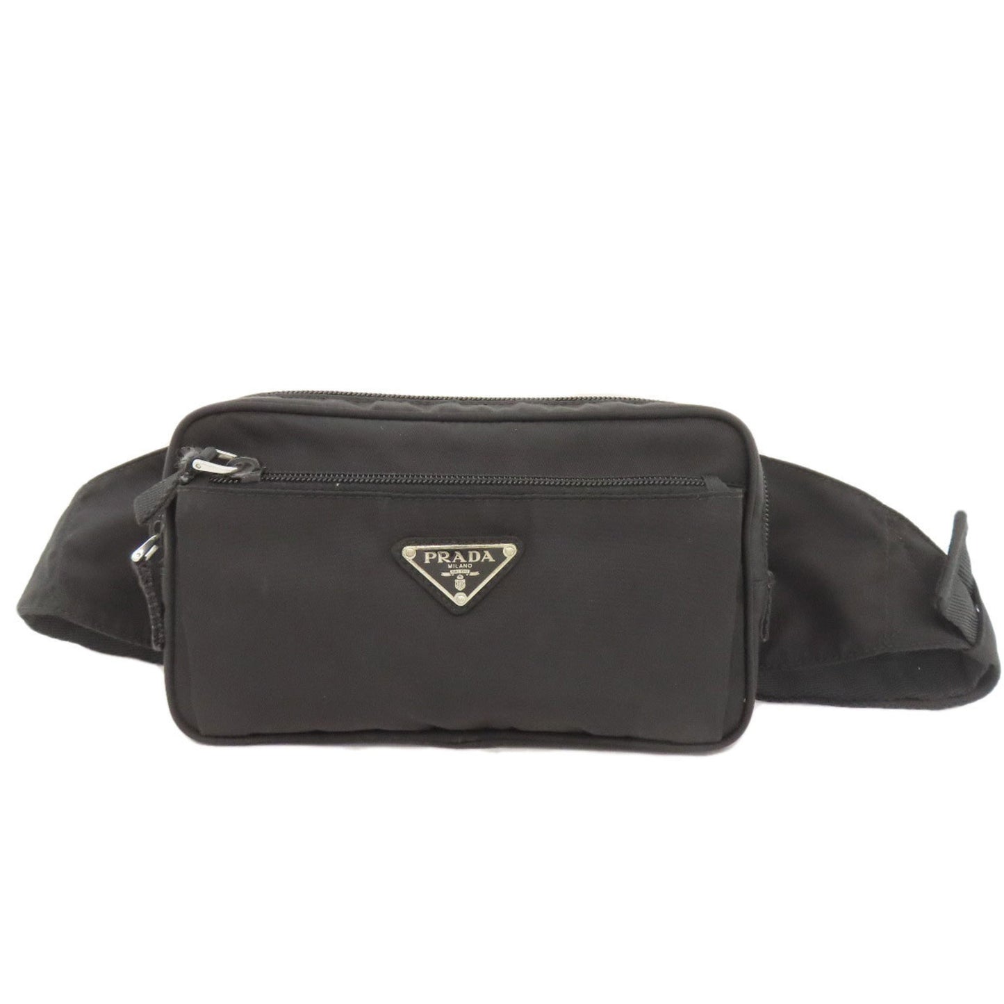 Prada Logo Hardware Body Bag Nylon Material