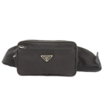 Prada Logo Hardware Body Bag Nylon Material