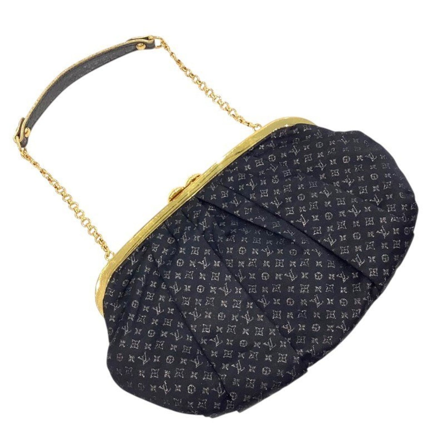 Louis Vuitton Satin Omonnier Handbag M92062Ja-24331