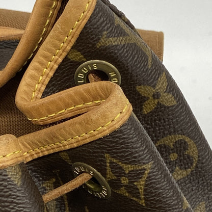 Louis Vuitton Monogram Montsouris Mm Backpack M51136 Brown