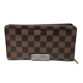 Louis Vuitton Damier Porto Monegasque Zip M61728 Round Long Wallet