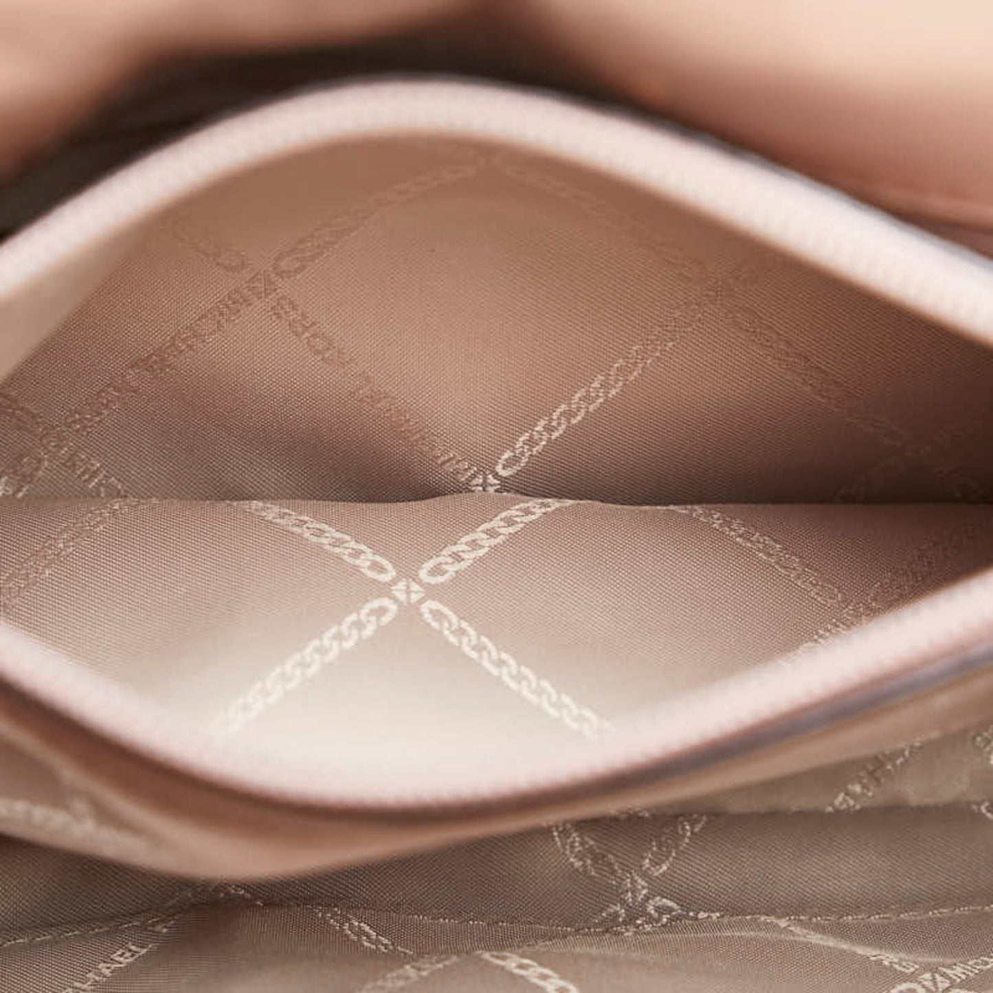 Michael Kors Chain Shoulder Bag 30H0G1Sl1T Beige Leather