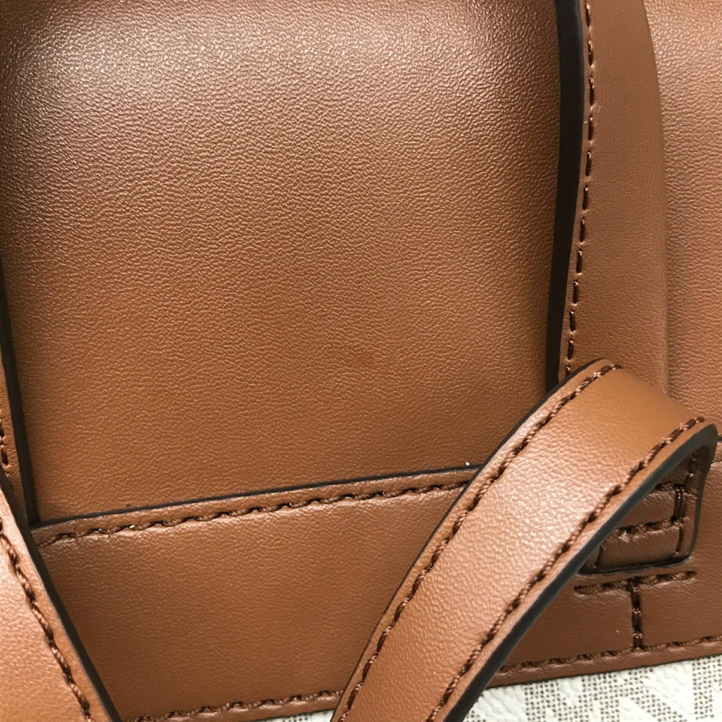 Michael Kors Chain Backpack Brown X Ivory Jet Set Item 35T1Gttb3B Michael Kors