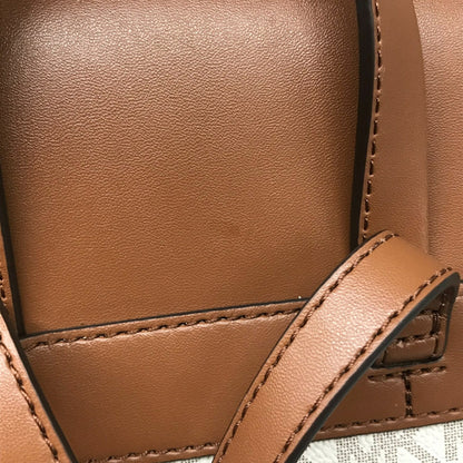 Michael Kors Chain Backpack Brown X Ivory Jet Set Item 35T1Gttb3B Michael Kors