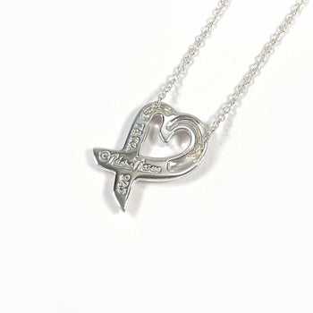 Tiffany & Co. Tiffany Loving Heart Paloma Picasso Necklace In 925 Sterling Silver