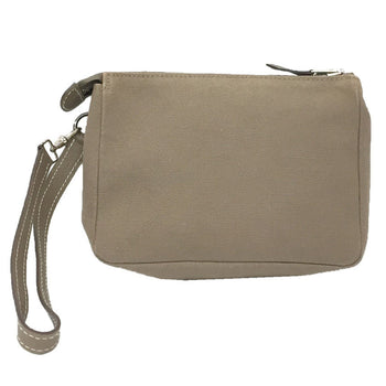 Hermes Hermes Pouch Wristlet Canvas
