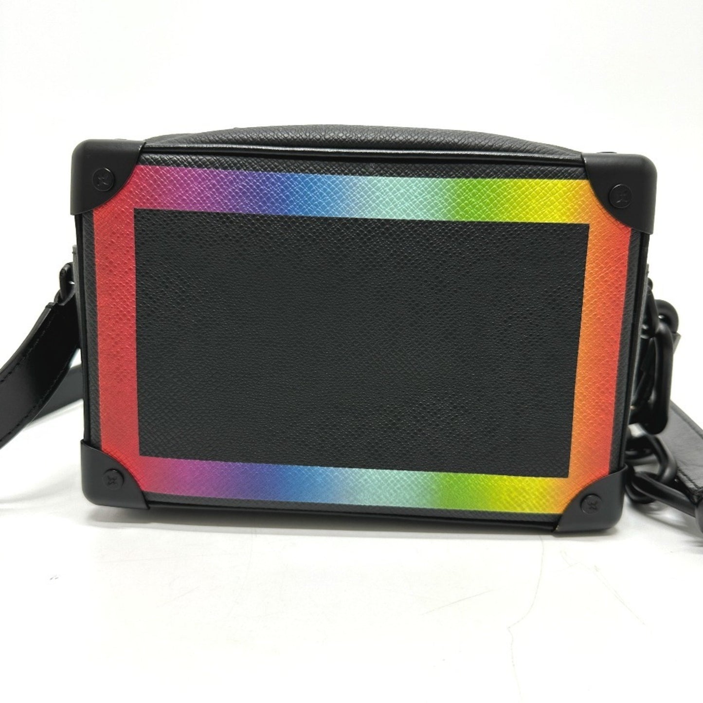 Louis Vuitton M30351 Taiga Mini Soft Trunk Shoulder Bag In Leather