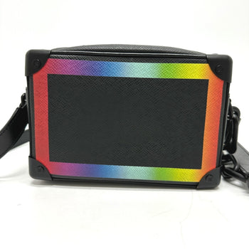 Louis Vuitton M30351 Taiga Mini Soft Trunk Shoulder Bag In Leather