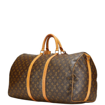 Louis Vuitton Monogram Keepall Bandouliere 55 Boston/Shoulder Bag