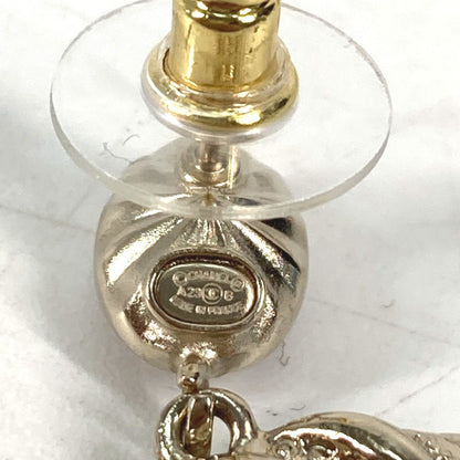 Chanel Abb511 23B Cc Coco Mark Rhinestone And Faux Pearl Earrings