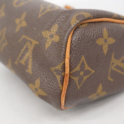 Louis Vuitton Monogram Mini Speedy Handbag M41534 Brown