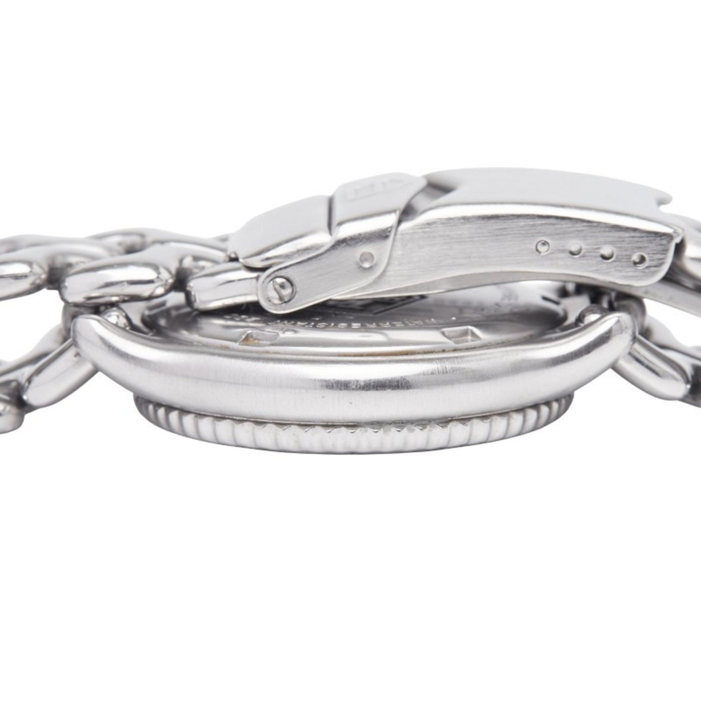 Tag Heuer Cell Watch Wg1214-K0 Quartz Black Dial Stainless Steel Boys' Heuer