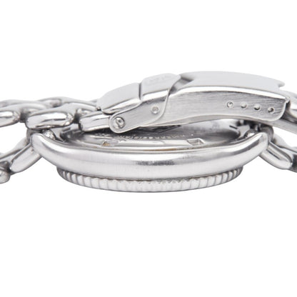 Tag Heuer Cell Watch Wg1214-K0 Quartz Black Dial Stainless Steel Boys' Heuer