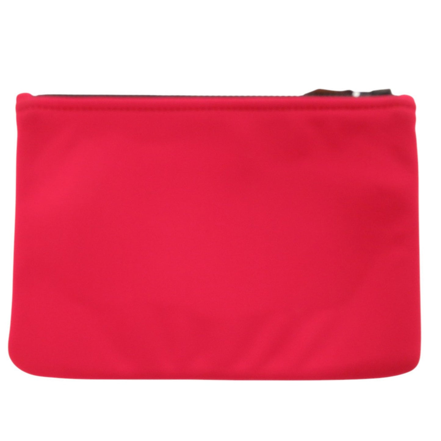 Unused Herms Neoban Pm Polyamide Elastane Rouge Kazak Pouch Bag Red Zee5 Hermes