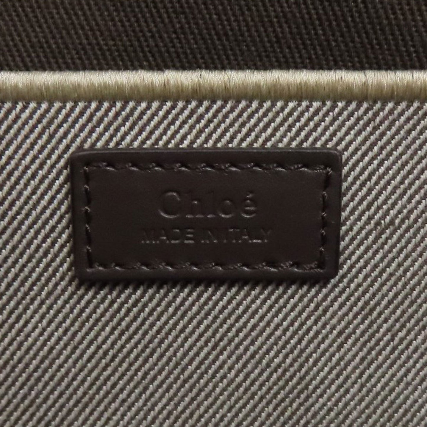 Chlo Chloe Carry Small Handbag Canvas