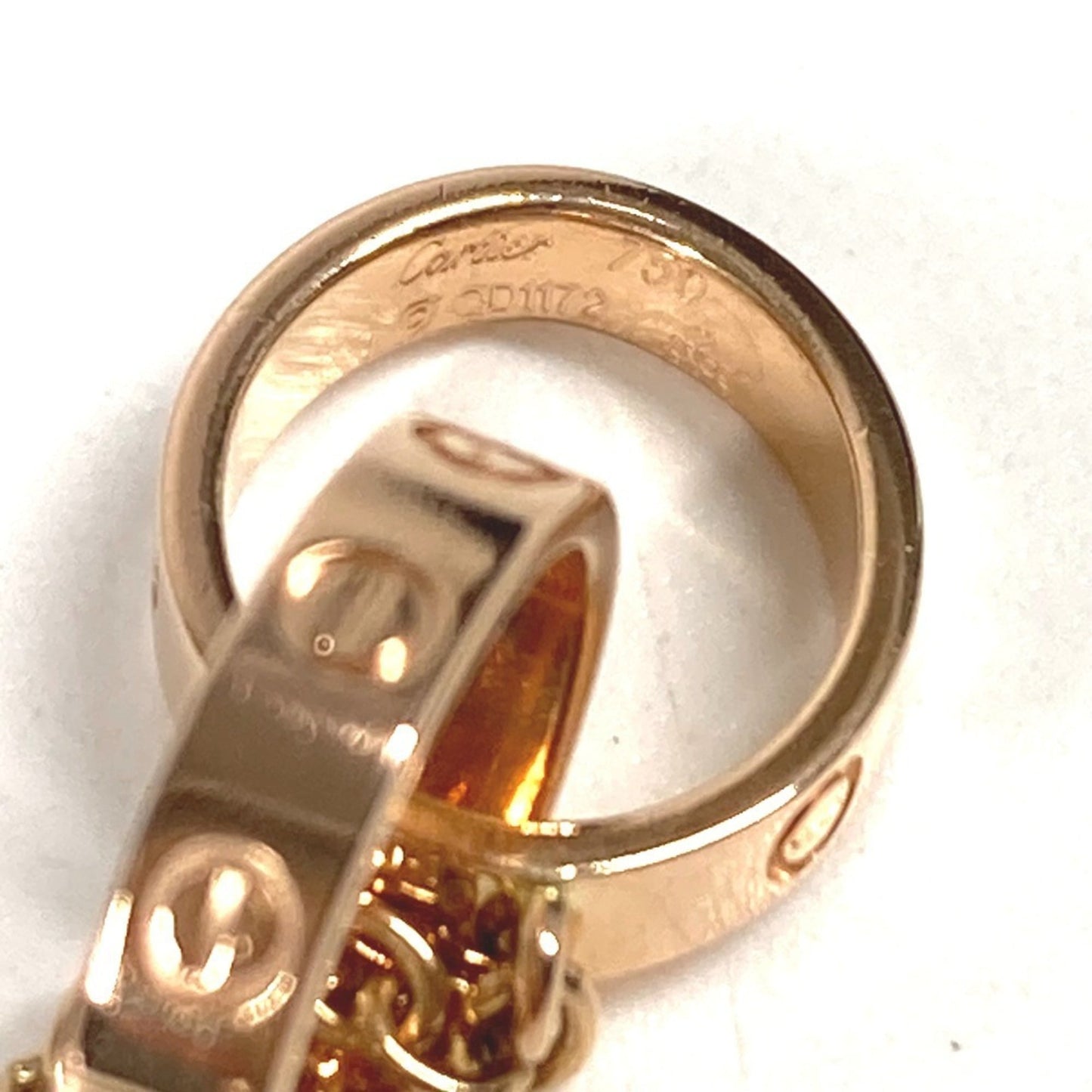 Cartier Love Double Ring Bracelet With Logo Chain Bracelet