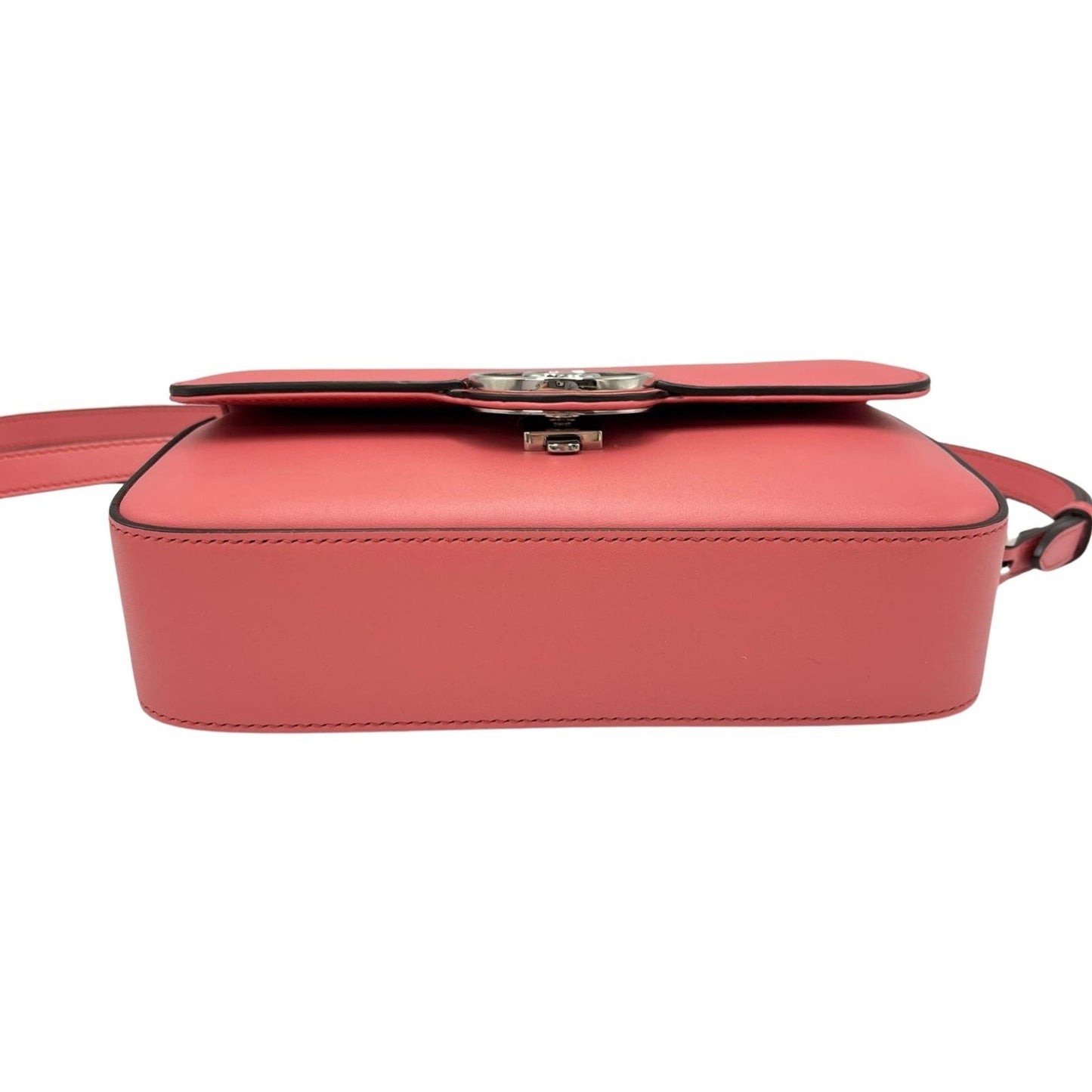 Gucci Petit Gg Shoulder Bag 739722 Leather Pink
