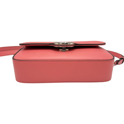 Gucci Petit Gg Shoulder Bag 739722 Leather Pink