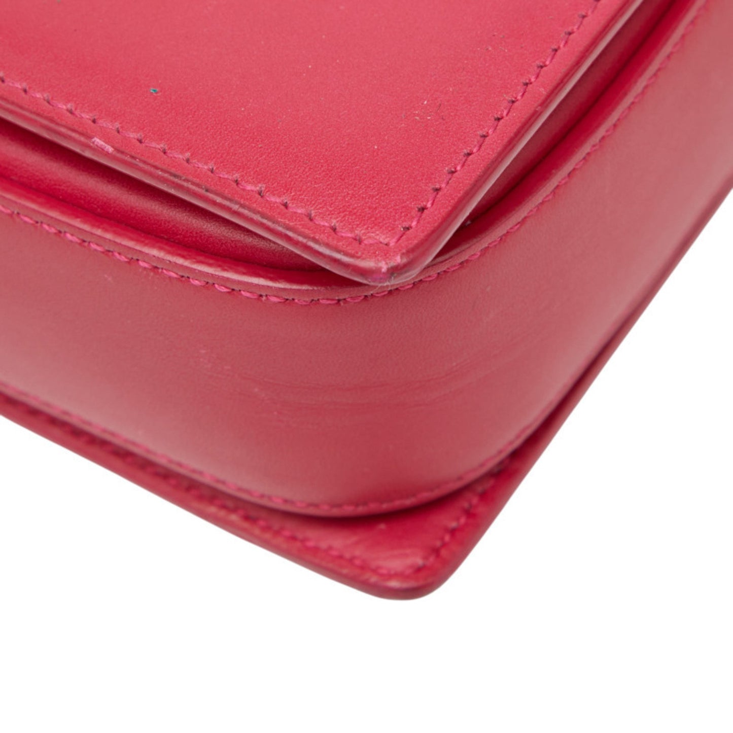 Saint Laurent Classic Lulu Crossbody Shoulder Bag In Pink Leather