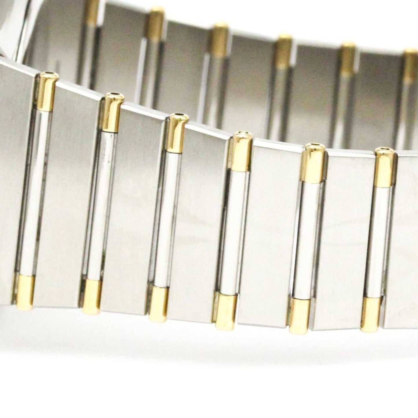 Omega Constellation Day Date 18K Gold Steel Quartz