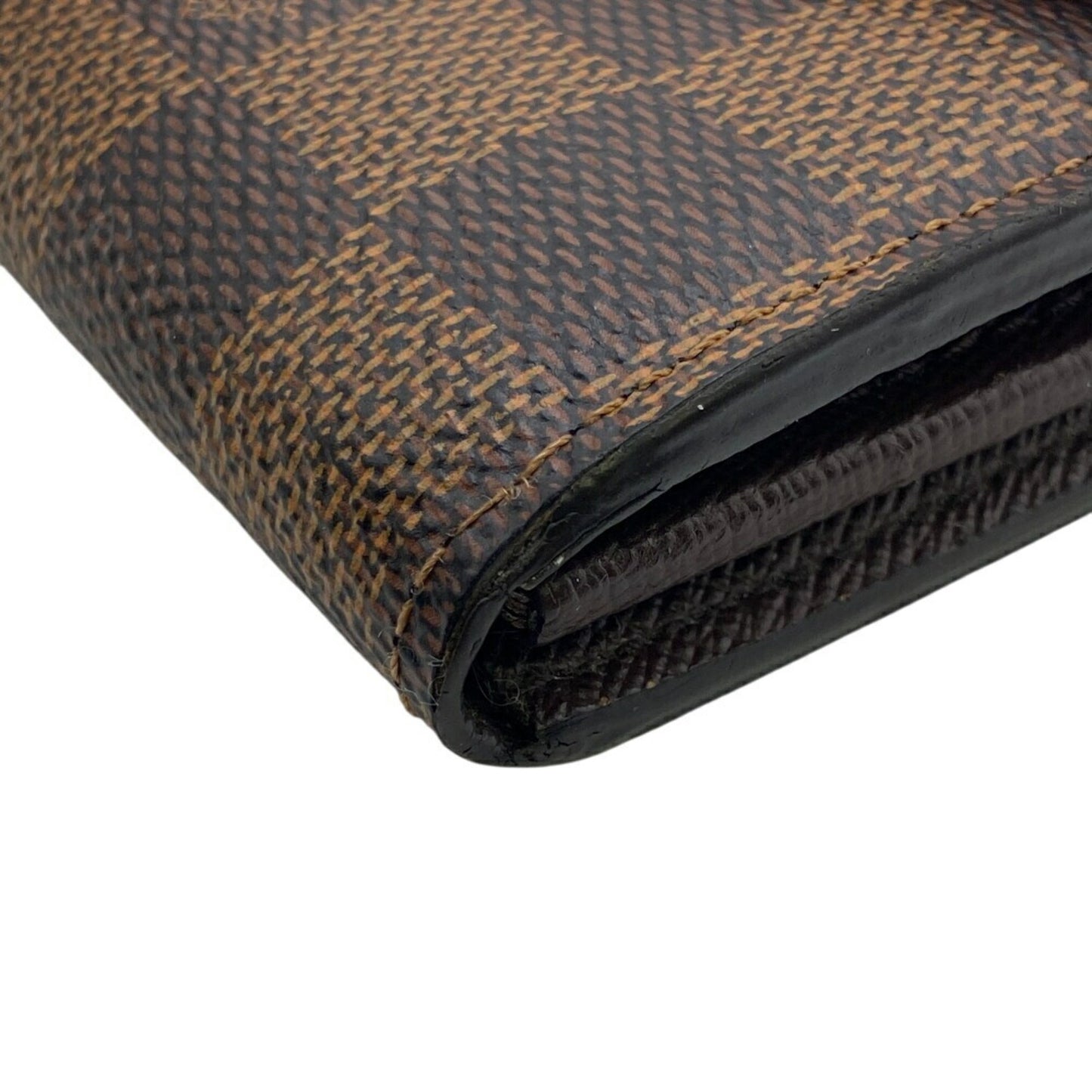 Louis Vuitton N63209 Portefeuille Sarah Damier Long Wallet Brown