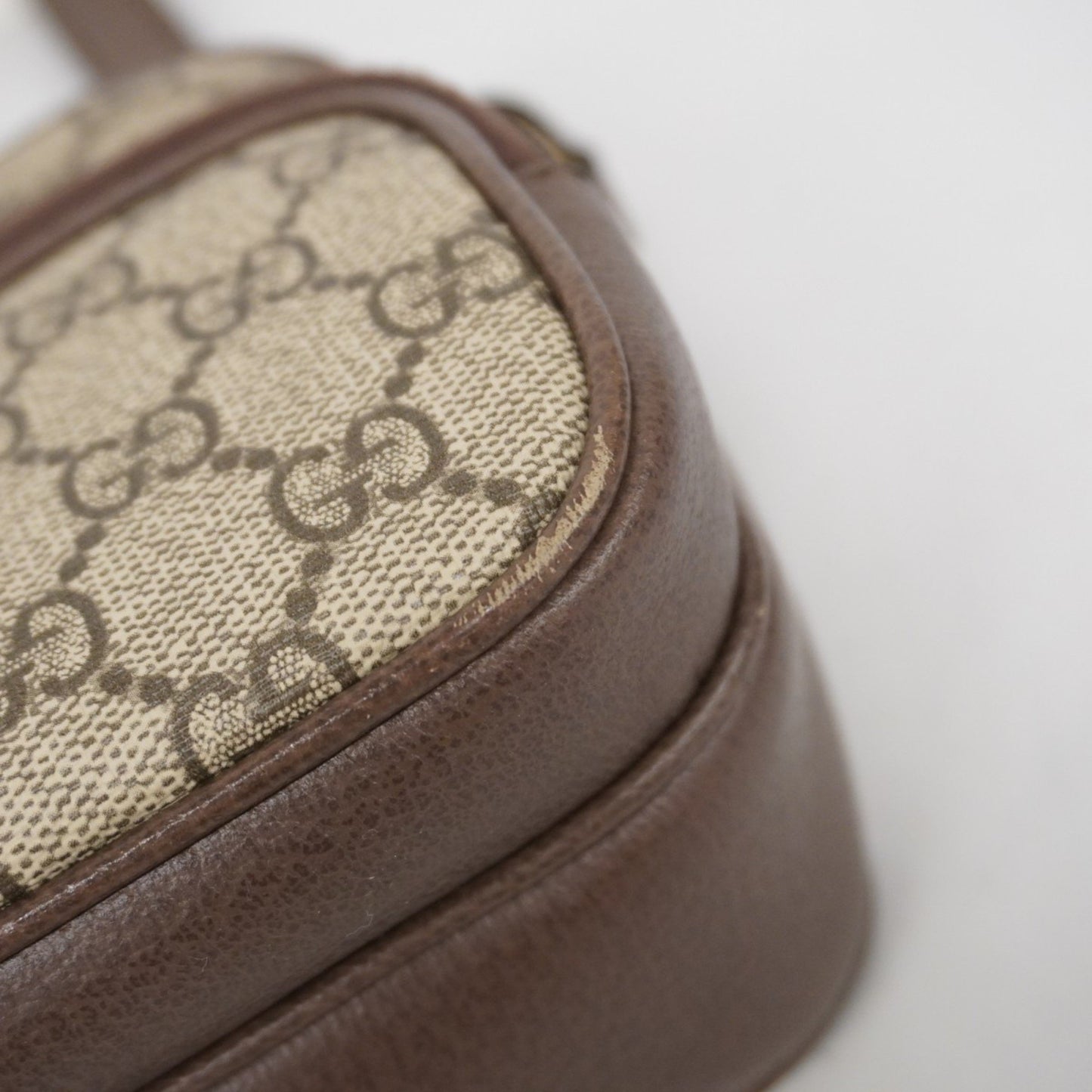 Gucci Ophidia Shoulder Bag 723312 Leather Brown